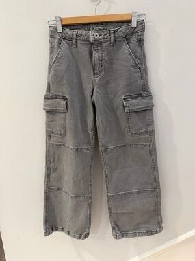 art class Gray Cargo Jeans for Kids